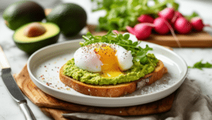 discover how this quick and delicious 5-minute avocado toast with egg can revolutionize your breakfast routine. packed with nutrients and flavor, it’s the perfect way to start your day!
