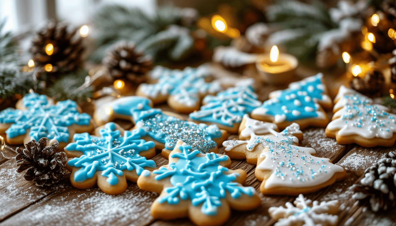 discover the magic of the holiday season with our winter wonderland cookies recipe! perfectly festive and easy to make, these delightful cookies are adorned with shimmering snowflakes and a hint of winter flavors. ideal for gatherings or as a treat for yourself, bring a taste of winter to your kitchen!