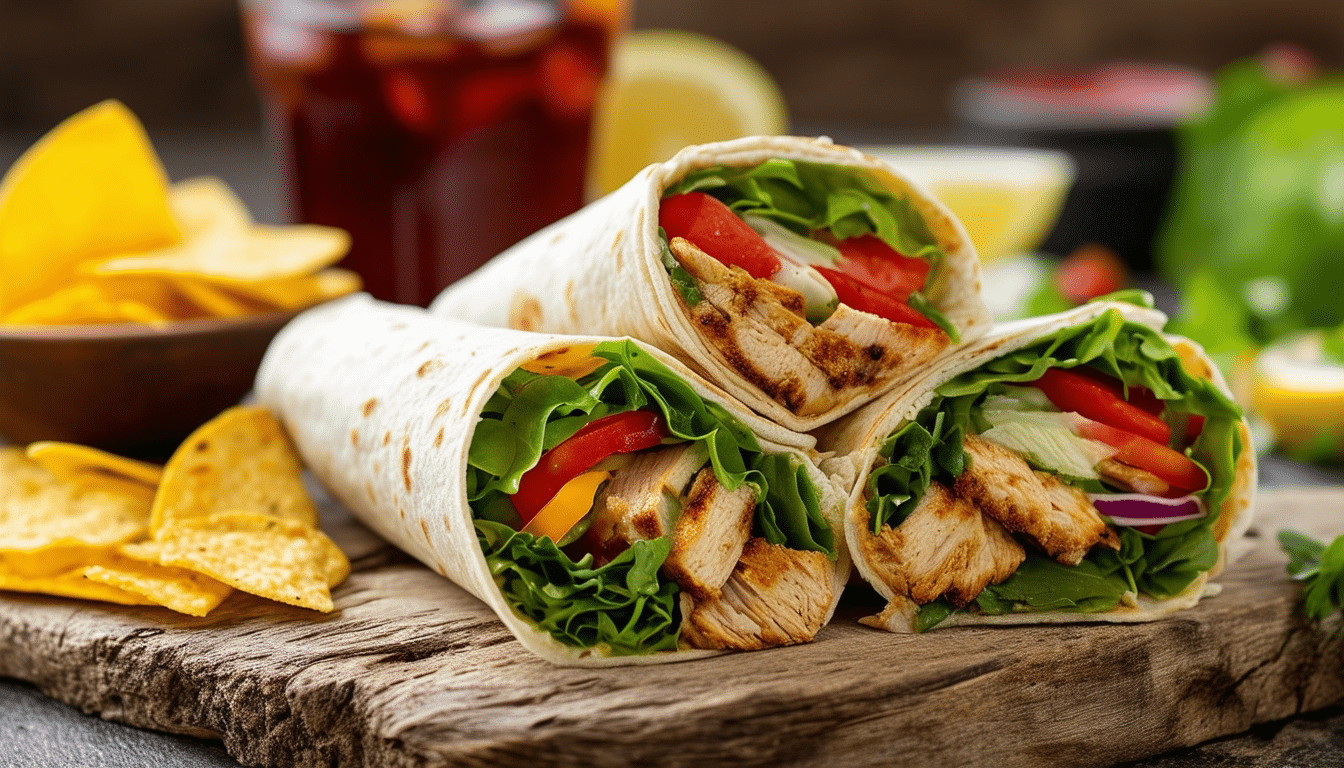 discover the perfect on-the-go lunch with our wraps and tortillas! light, versatile, and delicious, these options are ideal for a quick meal that doesn't compromise on flavor. perfect for busy lifestyles!