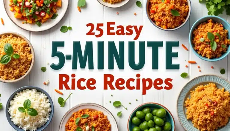 25 easy 5-minute rice recipes