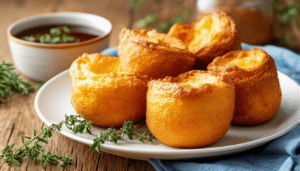 discover the secret to making easy, fluffy, and crispy yorkshire puddings in your air fryer. this simple recipe delivers delightful bites that are perfect for any meal. enjoy a classic dish with a modern twist, all while saving time in the kitchen!