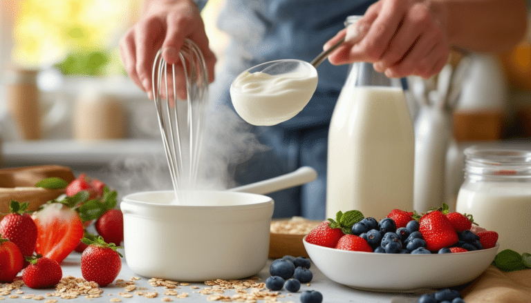 discover how to make delicious homemade yogurt with our easy, budget-friendly guide. follow three simple steps to enjoy creamy, nutritious yogurt right from your kitchen!
