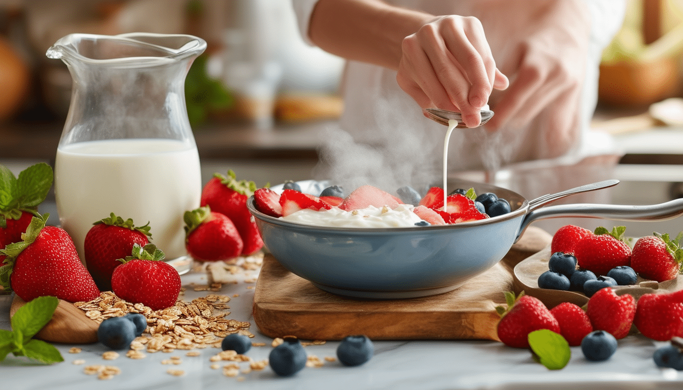 discover the easy way to make delicious homemade yogurt with our simple, budget-friendly guide. follow three straightforward steps to enjoy creamy, nutritious yogurt tailored to your taste!