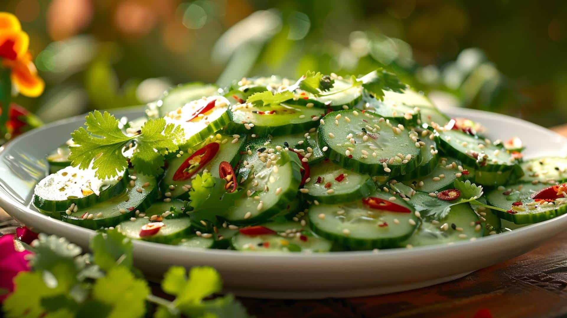 Delightful and Quick Asian Cucumber Salad Recipe for Fresh Summer Flavors