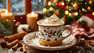 indulge in the festive spirit with our easy eggnog mug cake recipe! perfect for holiday gatherings, this quick and delicious treat combines rich eggnog flavor with a soft, moist cake, all served in a cozy mug. enjoy a delightful festive dessert in minutes!