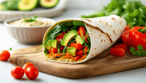 discover a simple and delicious veggie hummus wrap recipe featuring fresh ingredients. perfect for a quick lunch or a healthy snack, this wrap is both satisfying and nutritious. get ready to enjoy vibrant flavors and wholesome goodness!