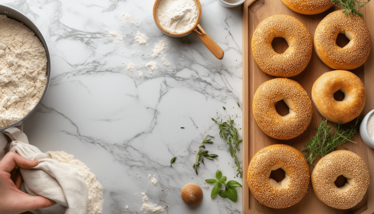 discover the secrets to crafting the perfect whole wheat bagel with our easy-to-follow guide. in just five simple steps, unlock the delicious flavors and chewy texture that will elevate your bagel game. perfect for breakfast or a snack, this recipe is a must-try for bagel lovers!