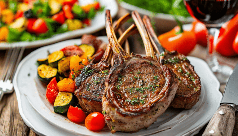 discover how to make quick and delicious air fryer lamb chops with this easy recipe. enjoy a savory meal ready in no time, perfect for weeknight dinners or special occasions. try it today for a flavorful and hassle-free cooking experience!