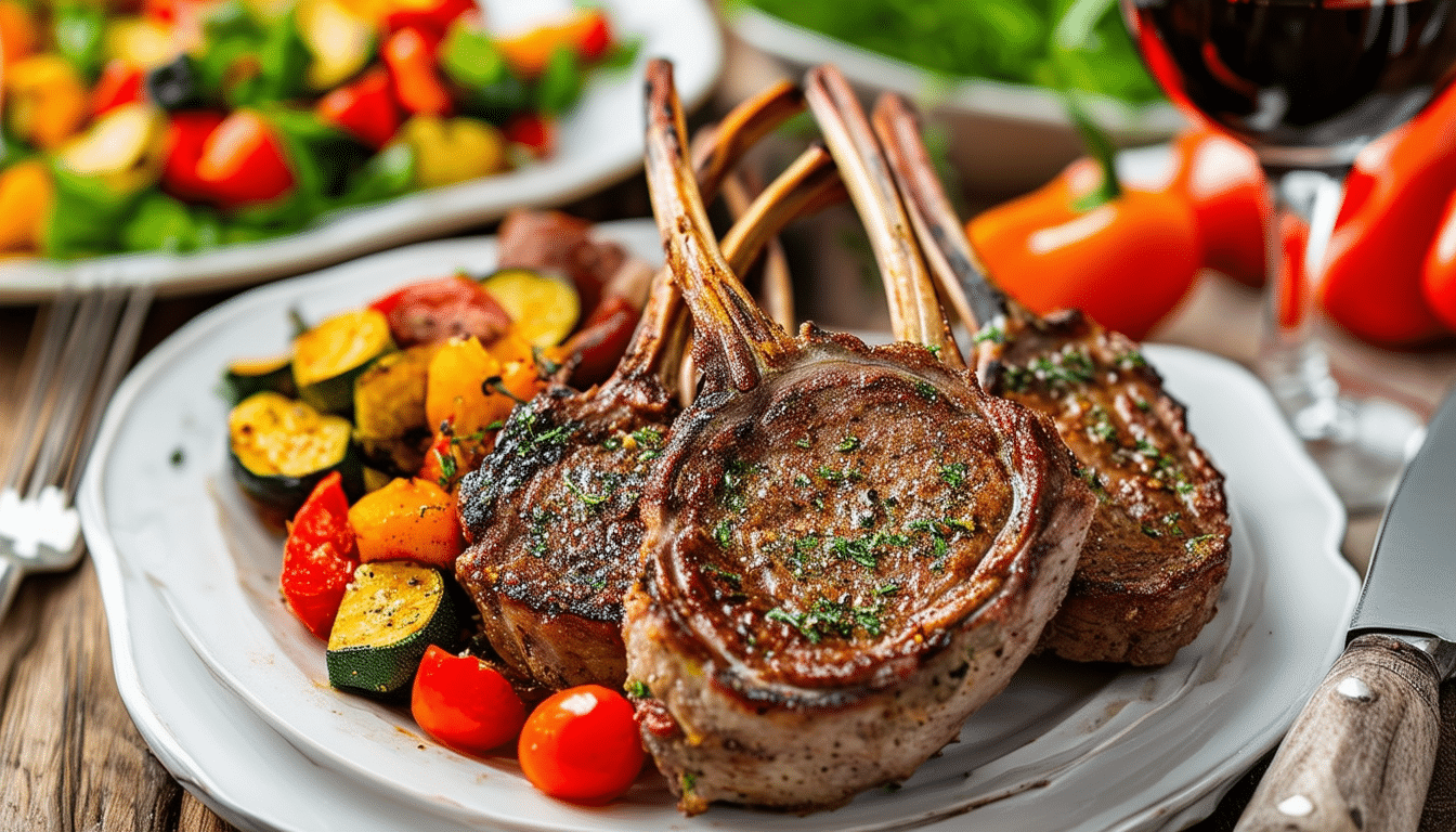 discover how to make quick and delicious air fryer lamb chops with this easy recipe. enjoy a savory meal ready in no time, perfect for weeknight dinners or special occasions. try it today for a flavorful and hassle-free cooking experience!