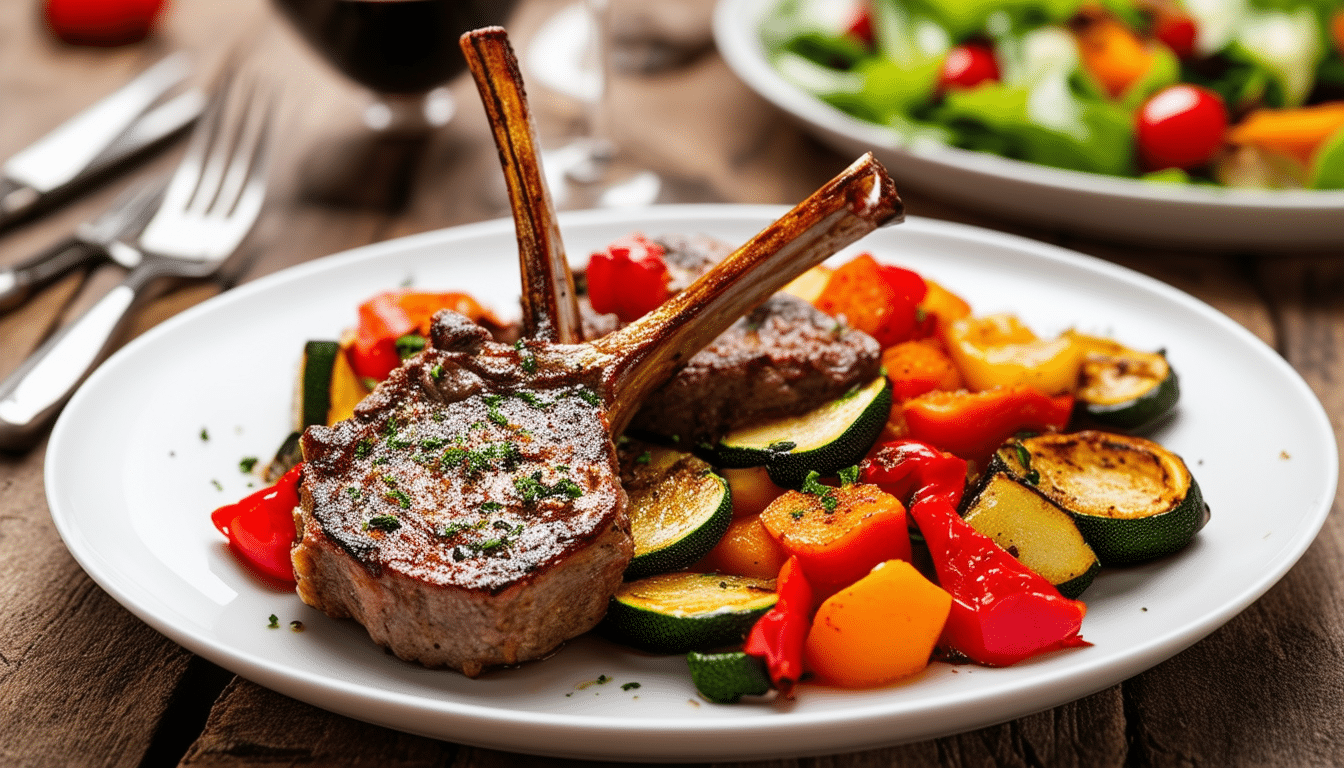 discover the ultimate quick and delicious air fryer lamb chops recipe! enjoy a savory meal in no time with this easy-to-follow guide, perfect for busy weeknights or special occasions. elevate your dining experience with tender, flavorful lamb chops cooked to perfection in your air fryer.