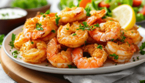 discover the ultimate quick and easy air fryer recipe for crispy shrimp delights! perfectly seasoned and cooked to golden perfection, this dish is a delicious and healthy option for any meal. get ready to impress your family and friends with these mouthwatering shrimp treats!