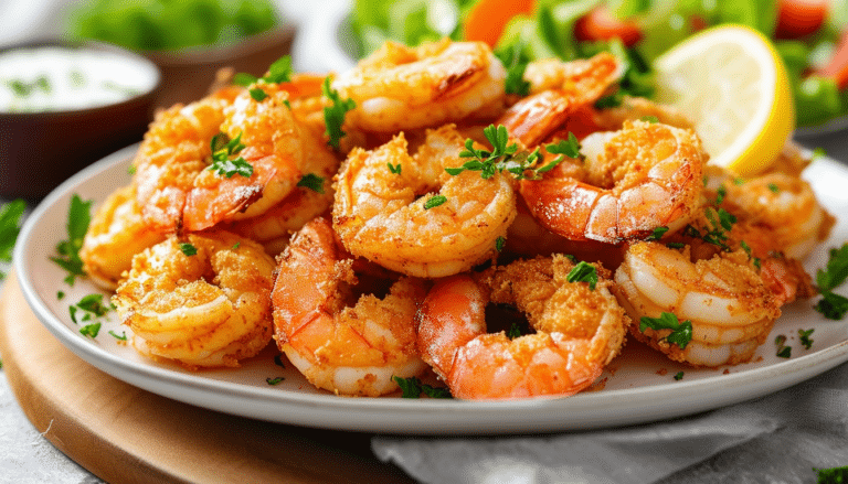 discover the ultimate quick and easy air fryer recipe for crispy shrimp delights! perfectly seasoned and cooked to golden perfection, this dish is a delicious and healthy option for any meal. get ready to impress your family and friends with these mouthwatering shrimp treats!