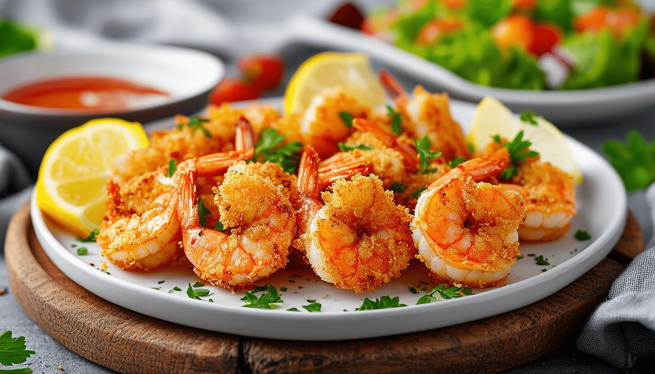 discover a quick and easy air fryer recipe for crispy shrimp delights that will elevate your meal prep. perfectly seasoned and cooked to perfection, these shrimp are a delicious and healthier alternative that everyone will love!