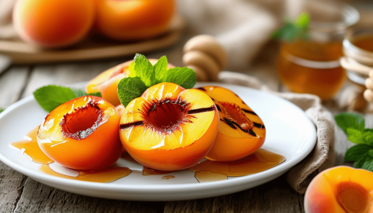 discover the ultimate summer treat with our quick and easy grilled peaches and apricots recipe, perfect for your air fryer. enjoy the sweet and smoky flavor of these delightful fruits in just minutes, making it an irresistible dessert or snack for hot days!