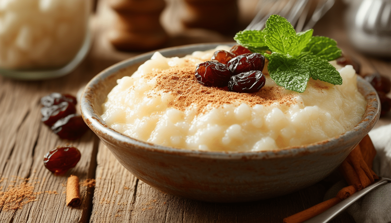 discover the perfect comfort food with our basic rice pudding recipe. this creamy dessert is simple to make and will warm your heart with every spoonful. enjoy a delightful blend of rice, milk, and sweet flavors that will remind you of home.
