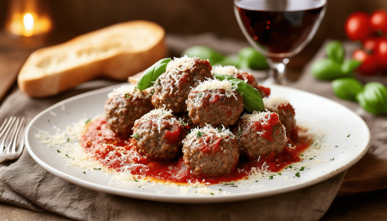 discover the perfect recipe for beginner's meatballs! these juicy and flavorful meatballs are easy to make and pair beautifully with rich marinara sauce, making them an ideal dish for any home cook. elevate your dinner with this delightful meatball recipe!