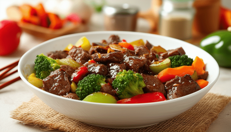 discover the perfect weeknight meal with our easy beef stir-fry recipe. this quick and flavorful dish features tender beef cooked to perfection with fresh vegetables, making it a delicious and nutritious option for busy families. ready in just minutes, it's the ideal solution for a satisfying dinner!