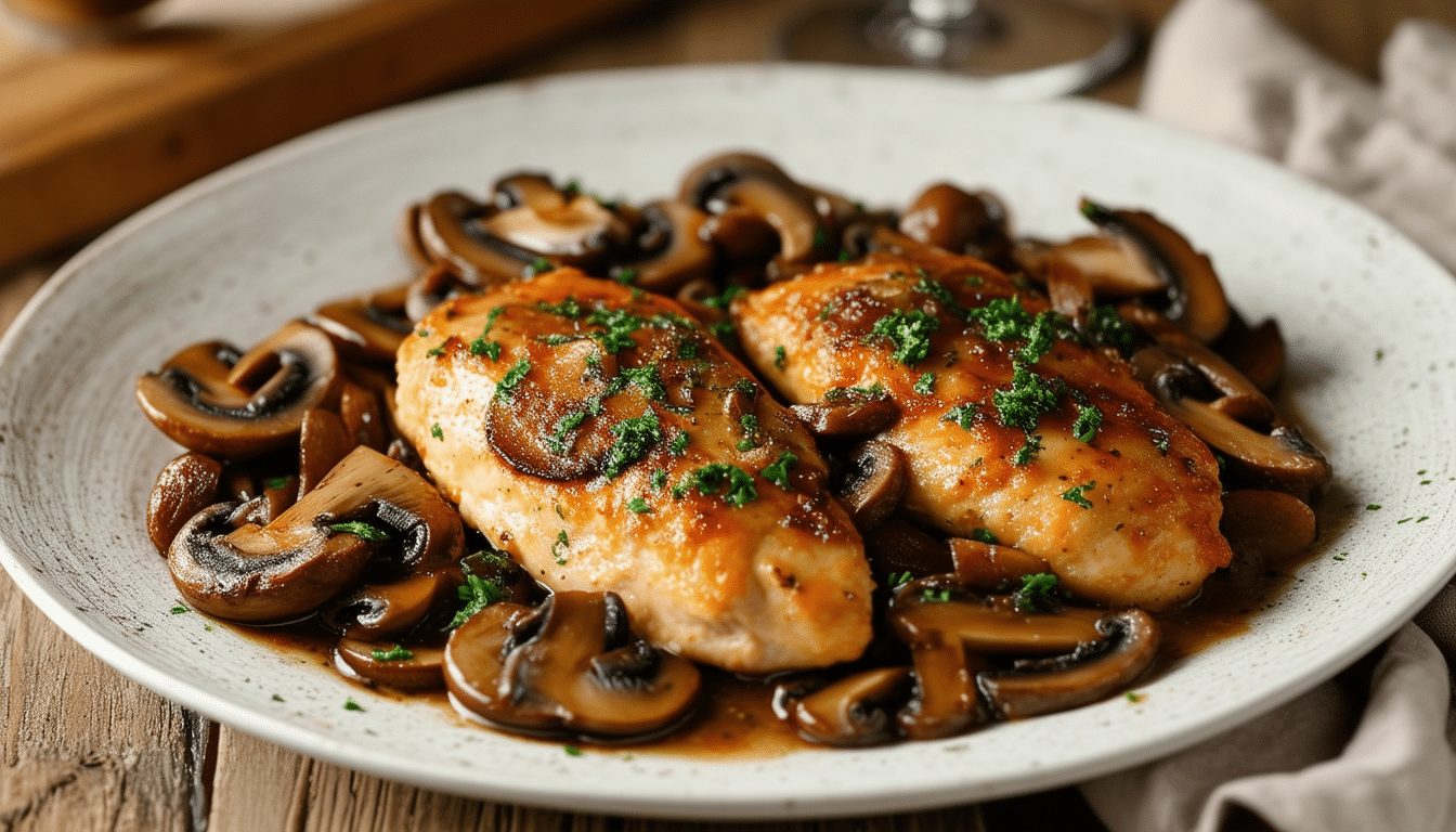 discover the delightful flavors of our one-pot chicken marsala recipe! this easy-to-follow dish features tender chicken simmered with savory mushrooms in a rich marsala wine sauce, all cooked in a single pot for minimal cleanup. perfect for a cozy dinner or impressing guests, this hearty meal is sure to satisfy!