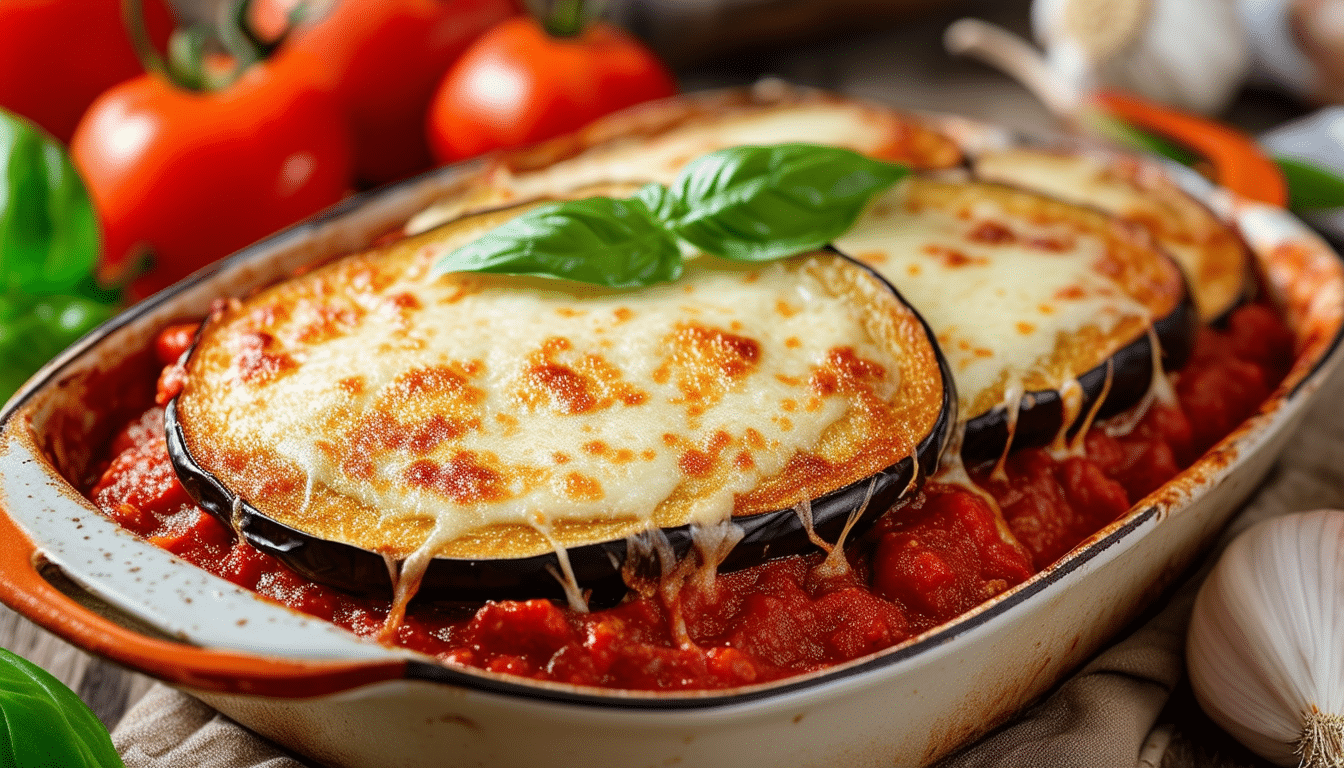 discover the ultimate comfort food with our one-pot eggplant parmesan recipe! enjoy crispy breaded eggplant layered with rich marinara sauce and melted cheese, all cooked in one pot for easy cleanup. perfect for a hearty family meal or a cozy night in!
