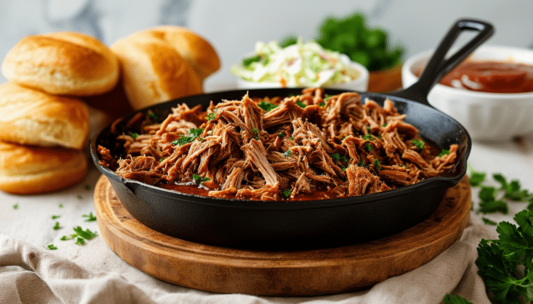 discover the ultimate comfort food with our one-pot pulled pork recipe. enjoy tender pulled pork simmered in a rich barbecue sauce, all made in a single pot for easy cleanup. perfect for family gatherings or meal prep!