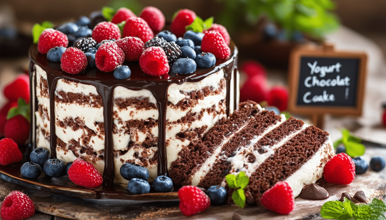 discover the ultimate comfort dessert with our yogurt and chocolate cake recipe! quick, foolproof, and utterly delicious, this cake will not only satisfy your sweet tooth but also transform your baking experience. perfect for any occasion!