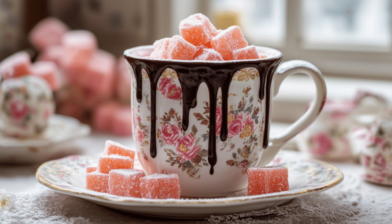 indulge in the rich flavors of a turkish delight mug cake! this quick and easy recipe combines the sweetness of turkish delight with a moist and fluffy cake, perfect for a delightful dessert in minutes. satisfy your sweet tooth with this unique twist on a classic treat!
