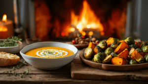 discover a collection of comforting vegetarian recipes that will warm up your winter evenings. from hearty soups to flavorful casseroles, explore delicious dishes that satisfy your cravings while keeping it plant-based. embrace the cozy season with these delightful meals!