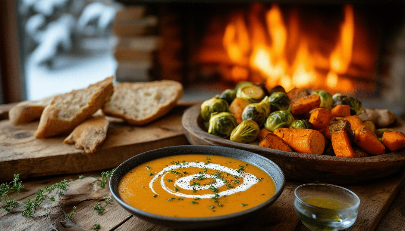 discover delightful vegetarian recipes that will warm up your winter evenings. from hearty stews to comforting casseroles, explore a variety of flavorful dishes that are perfect for cozy nights in.
