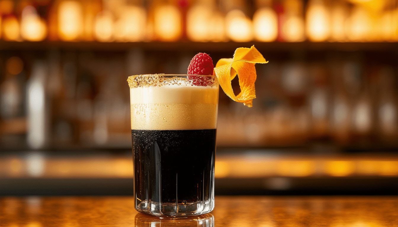 discover an innovative take on the timeless black velvet cocktail recipe, combining rich stout and sparkling cider for a refreshing twist. perfect for any occasion, this drink adds a creative flair to your cocktail repertoire.