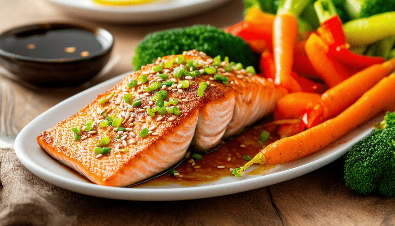 discover a deliciously light and flavorful air fryer salmon recipe infused with soy and lemongrass. perfectly cooked and packed with taste, this dish is ideal for healthy meals or elegant dinners. try it today!