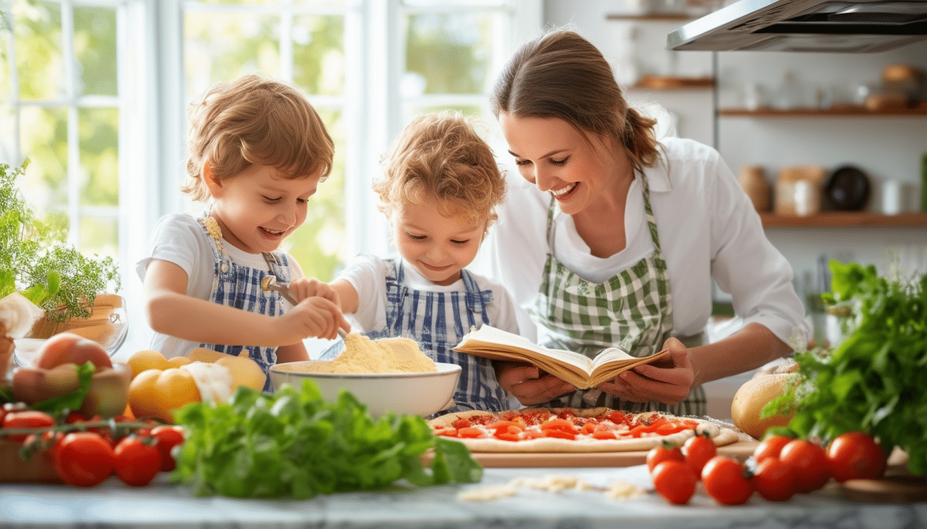 discover exciting and tasty recipes that you can make with your kids! 'cooking with kids' offers fun and easy cooking ideas that foster creativity, bonding, and valuable kitchen skills for the whole family to enjoy together.