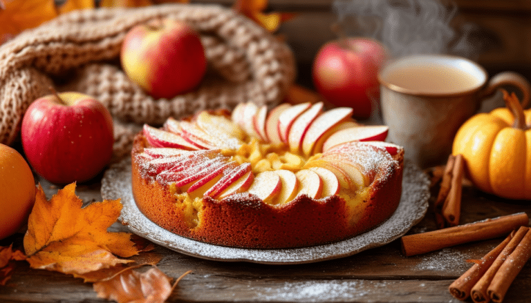 discover the delightful flavors of autumn with our easy apple cake recipe! this scrumptious dessert combines tender apples and warm spices, making it the perfect treat for any occasion. enjoy a slice of comfort today!