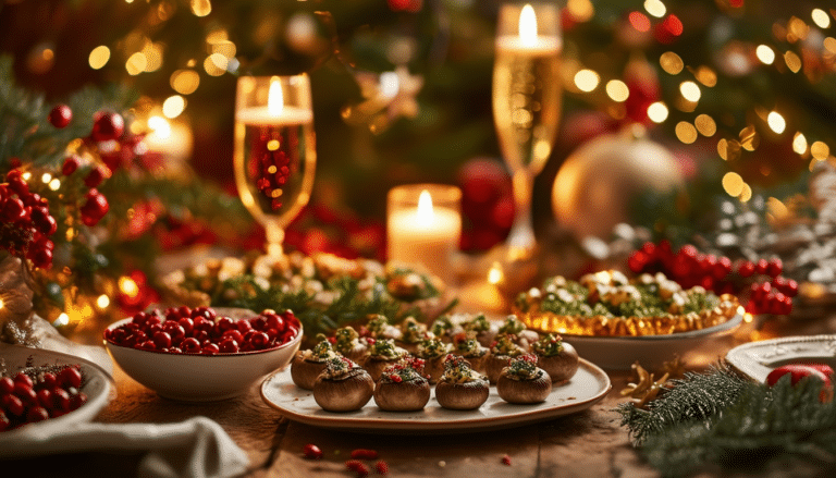 discover a collection of delightfully easy recipes that will make your christmas appetizer soirée truly magical. impress your guests with festive bites and simple preparations that add a touch of holiday cheer to your celebrations.
