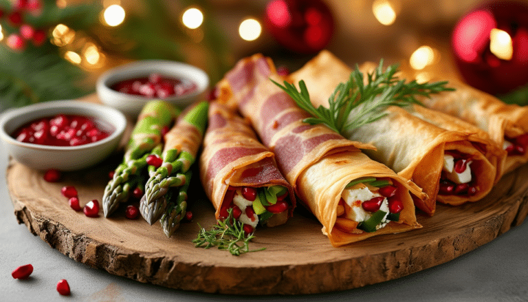 explore our delightfully surprising wrap ideas that will transform your festive gatherings into an indulgent experience. these creative christmas appetizers are sure to impress your guests and elevate your holiday celebrations!