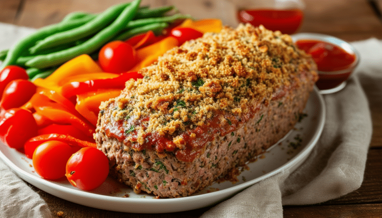 discover a simple and delicious recipe for turkey meatloaf packed with flavorful breadcrumbs and spices. perfect for a hearty family meal, this easy turkey meatloaf is sure to become a favorite at your dinner table!