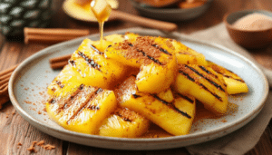 discover how to make delicious grilled pineapple in an air fryer with this quick and easy guide. elevate your dessert game with this exotic treat that's perfect for any occasion!