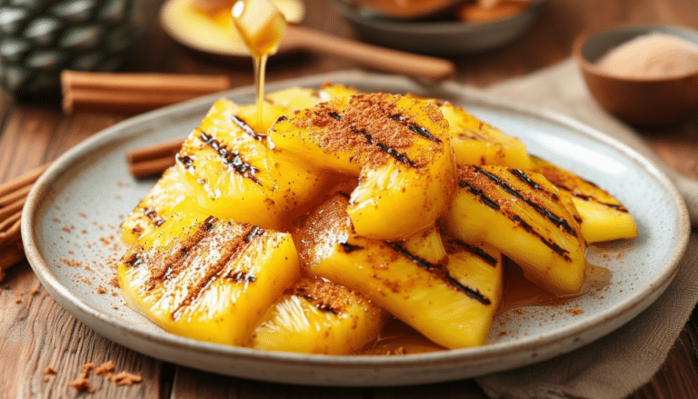 discover how to make delicious grilled pineapple in an air fryer with this quick and easy guide. elevate your dessert game with this exotic treat that's perfect for any occasion!