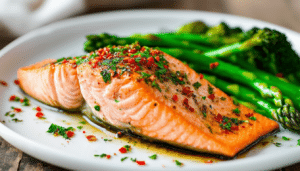 discover a quick and delicious air fryer salmon recipe infused with chili and parsley. perfect for busy weeknights, this flavorful dish is easy to prepare and packed with nutrients. try it for a healthy meal that doesn't compromise on taste!