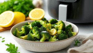 discover a quick and easy airfryer recipe for savory and healthy fine-stem broccoli. perfect for a nutritious side dish or snack, this cooking method retains flavor and nutrients while providing a crispy texture. enjoy a delicious and wholesome meal in no time!