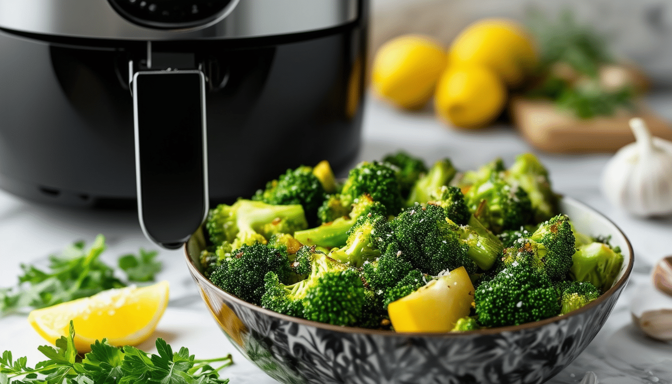 discover a quick and easy airfryer recipe for savory and healthy fine-stem broccoli. enjoy a delicious side dish that's both nutritious and simple to prepare, perfect for any meal!