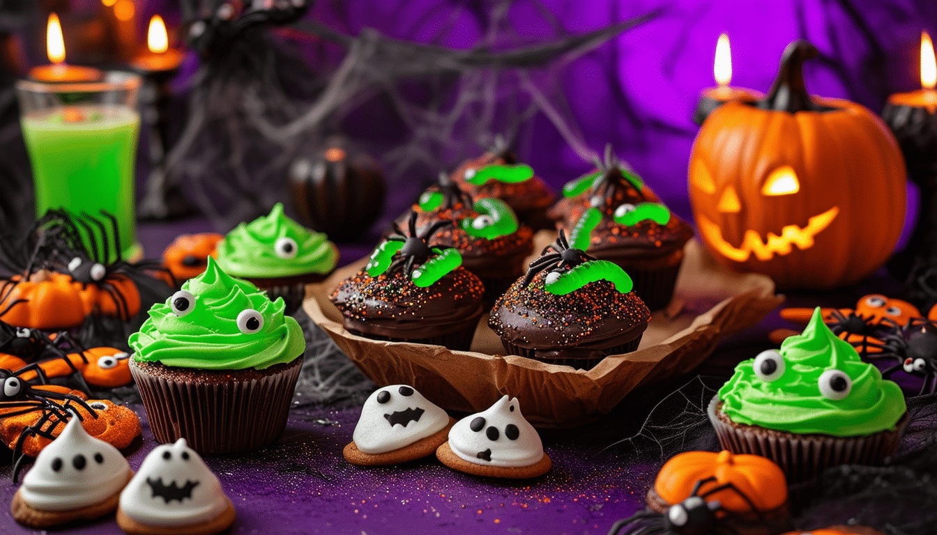 discover a chilling selection of spooktacular halloween treats that will thrill and frighten your guests! perfect for parties, these spooky delights are sure to impress with their eerie designs and delicious flavors.