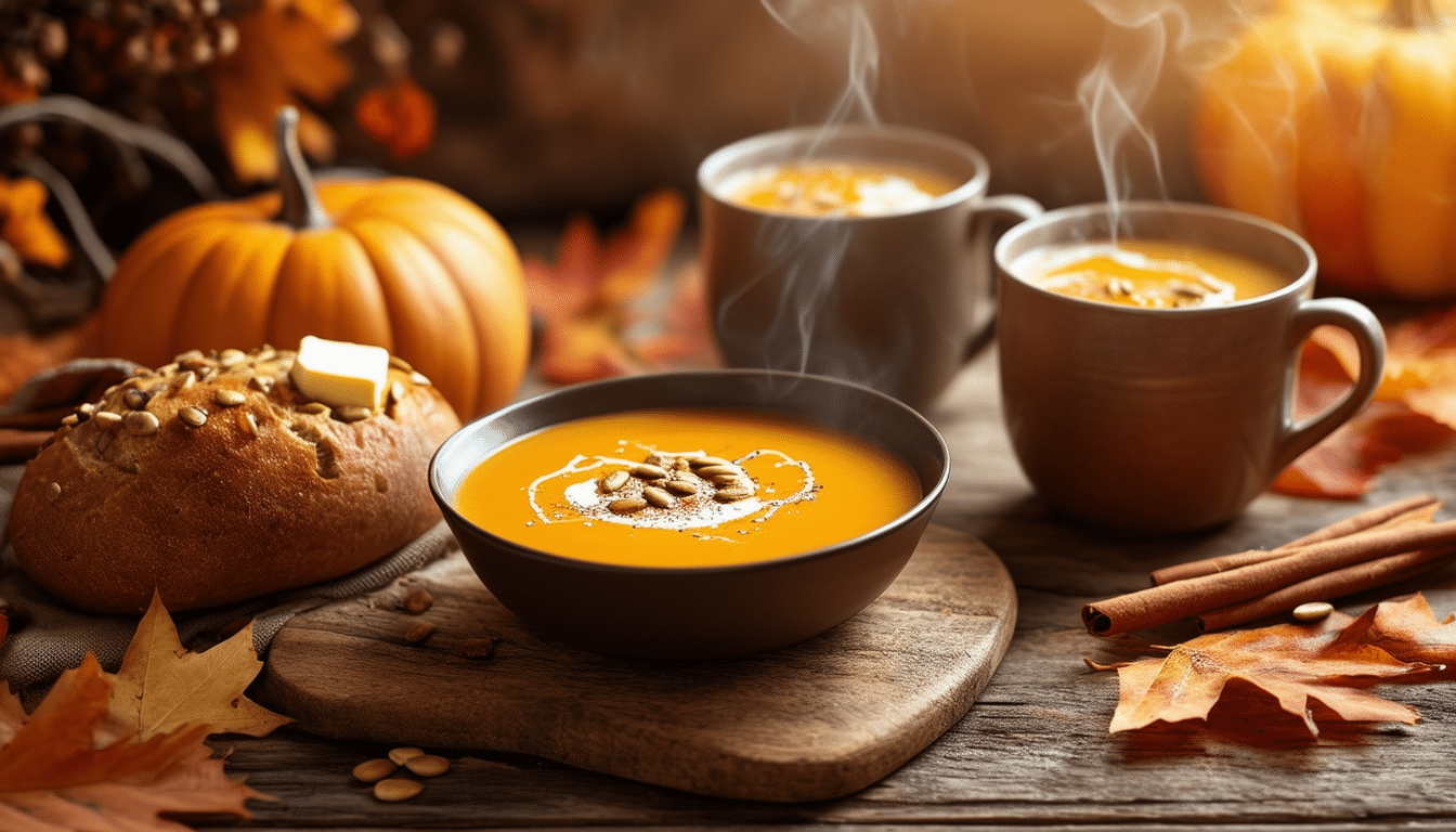 discover a collection of wholesome autumn recipes that will warm up your evenings. from hearty soups to comforting desserts, embrace the flavors of the season and delight your taste buds with nutritious dishes perfect for fall gatherings.