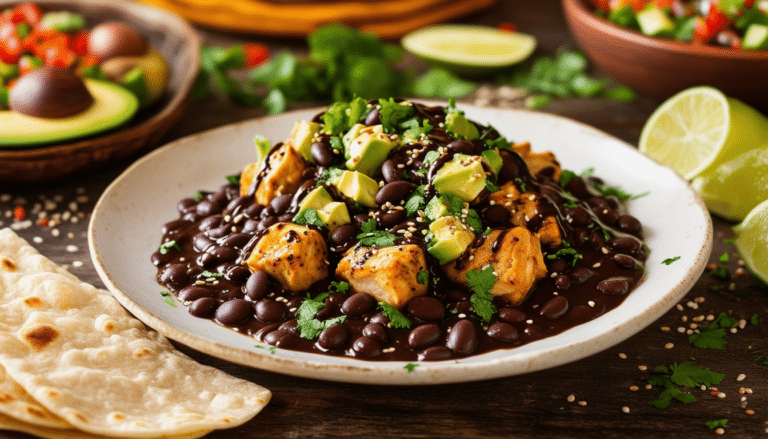 discover the irresistible flavors of air fryer chocolate bean mole, a reimagined classic mexican dish. this innovative recipe combines rich cacao and hearty beans, cooked to perfection in an air fryer for a healthier twist. savor the unique taste that celebrates tradition with a modern approach!