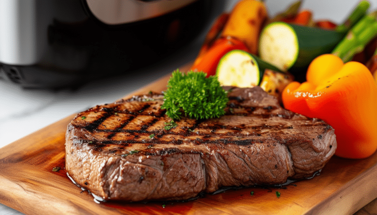 discover how to make a juicy and flavorful grilled flank steak using your air fryer. this easy recipe delivers a perfect blend of seasonings and a tender texture, ideal for a quick weeknight dinner or special occasion. enjoy a delicious meal with minimal effort!