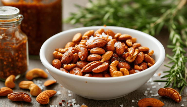 discover a delicious and healthy way to enjoy snacks with our air fryer recipe for savory tamari roasted nuts. perfectly roasted for a crunchy texture and packed with flavor, these nuts make a nutritious treat that's easy to prepare. try this simple recipe and elevate your snacking game today!