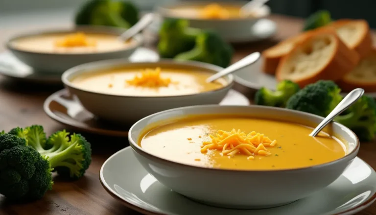 10 Delicious Broccoli Cheddar Soups Perfect for Any Occasion