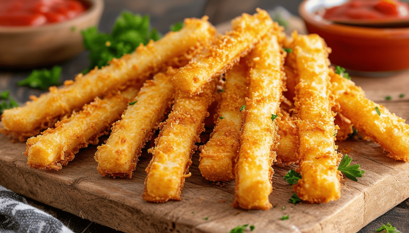discover the ultimate appetizer with our crispy and flavorful air fryer cheese straws. quick and easy to make, these cheesy delights are perfect for any gathering, offering a delightful crunch and irresistible flavor in every bite!