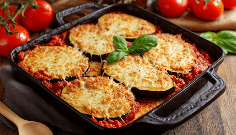 discover an easy and delicious recipe for eggplant parmesan! this dish features crispy breaded eggplant slices baked to perfection with savory marinara sauce and gooey mozzarella cheese. perfect for a comforting meal any night of the week.