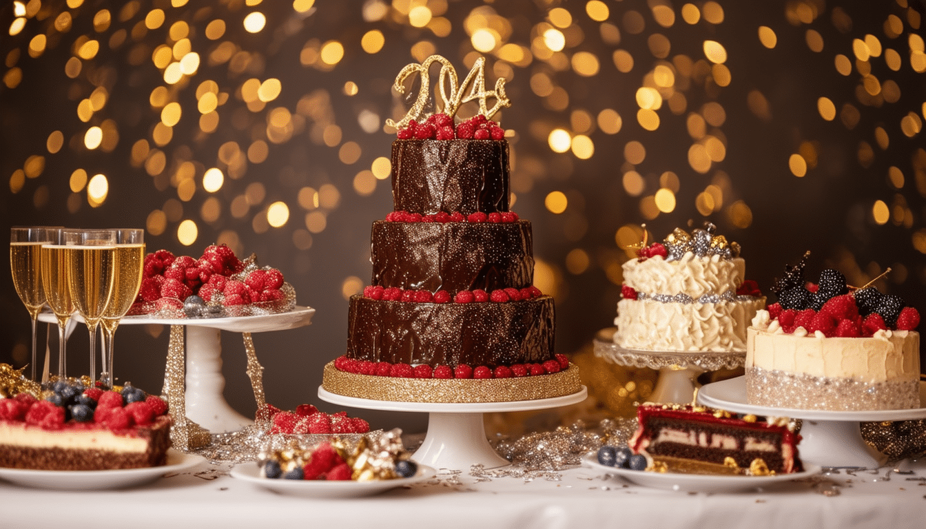 discover delicious and indulgent cake recipes that will elevate your new year's eve celebration. from rich chocolate cakes to festive flavors, make this new year's unforgettable with sweet treats that impress your guests.