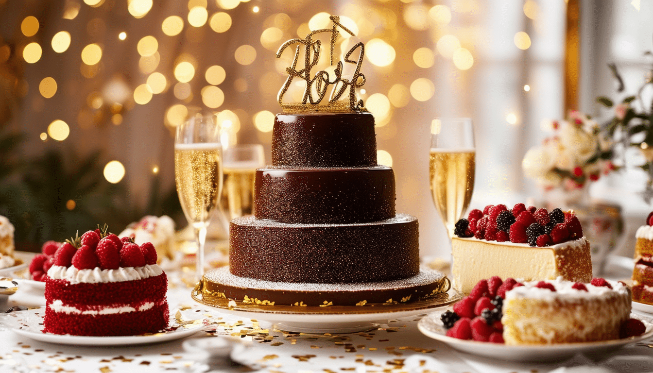 discover indulgent cakes that will make your new year's eve celebration truly unforgettable! from rich flavors to stunning designs, delight your guests and ring in the new year with the perfect sweet treat.